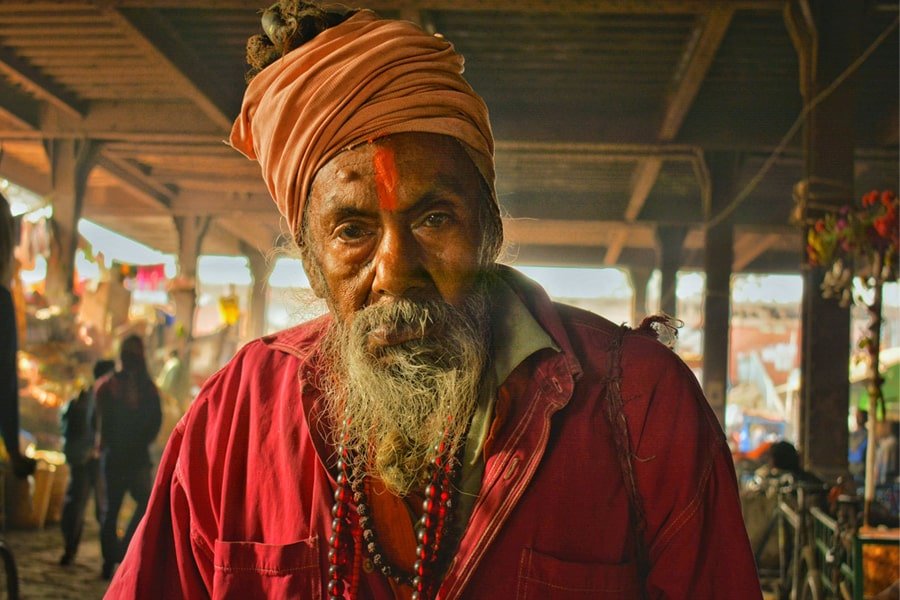 image of aghori sadhu baba