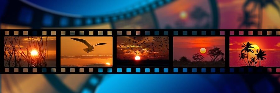 this image showing movie show reel