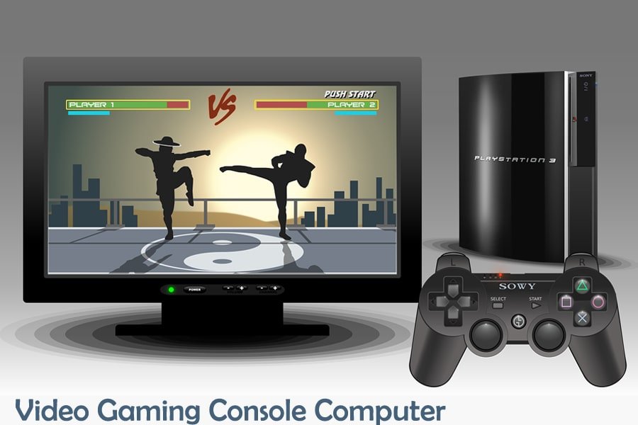 video gaming console computer
