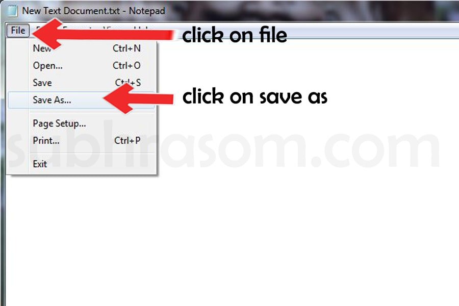 saving process of the code of pendrive icon change